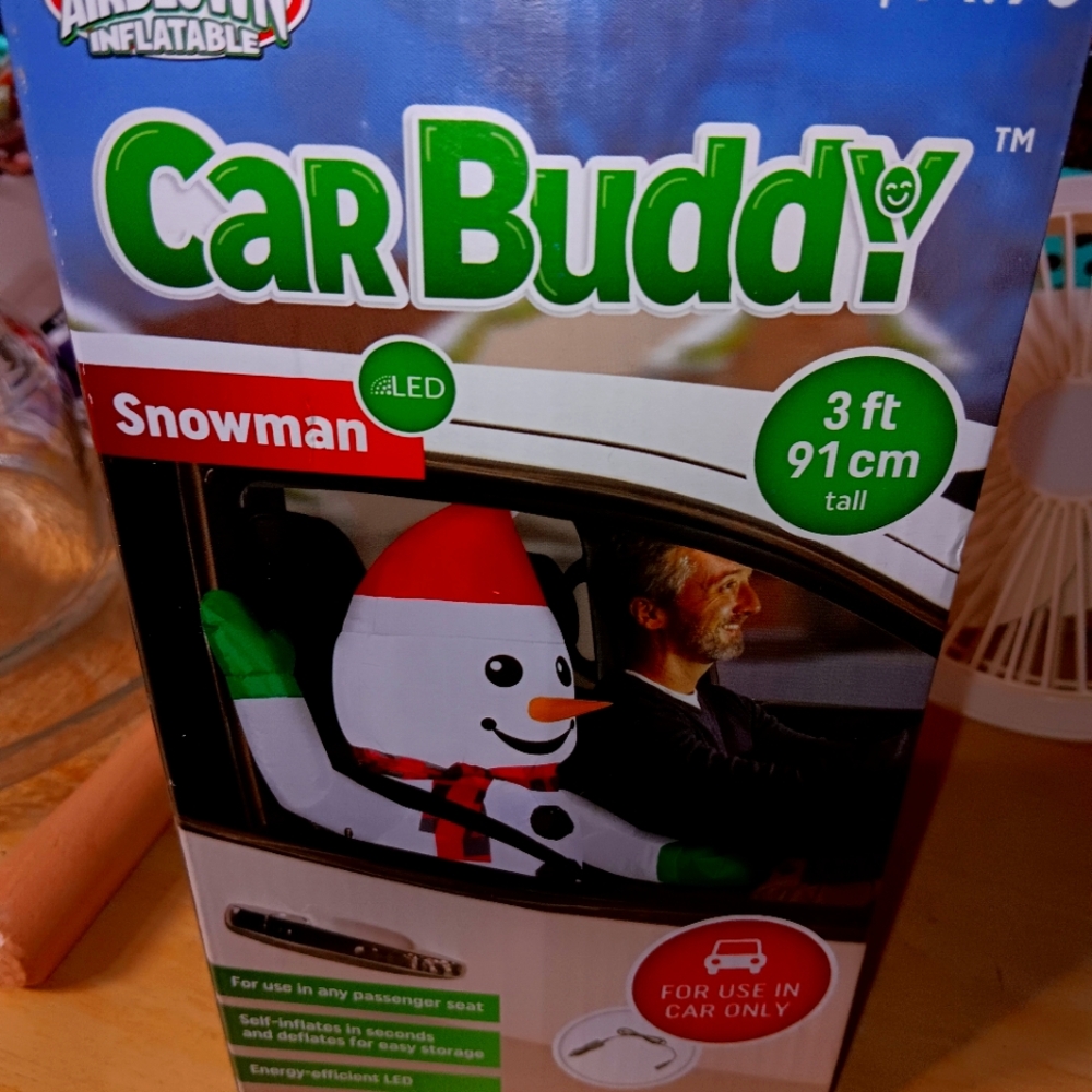 AIRblown Snowman Car Buddy
